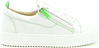 Giuseppe Zanotti Stijlvolle Sneakers voor Dagelijks Gebruik - Heren - Sneakers - Wit - 40 EU - Leer - Schoenen