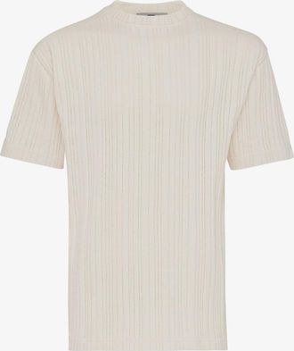 Genti Monogram t-shirt | Wit