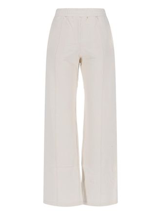 Golden Goose Wide-Leg Cotton Sports Pants