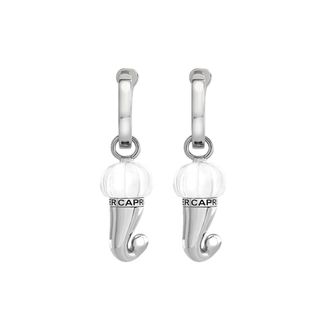 CHANTECLER Oorbellen Et Voil&agrave; Corni Zilver - Dames - Oorbellen - Grijs - ONE Size - Accessoires