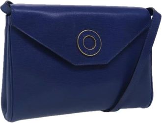 Celine Pre-owned Cross Body Bags, female, Blue, Size: ONE SIZE Pre-owned Vintage Cross Body Bag