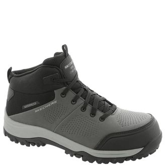 Skechers Mens Relment - Erett Comp Toebau Shoes, gray, 10.5 UK