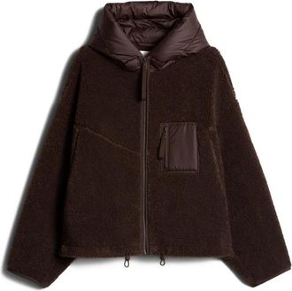 Marc O'Polo Teddy Fleece Jas - Dames - Jassen - Bruin - L - Jassen
