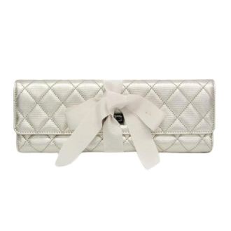 Chanel Pre-owned Accessories, female, Gray, Size: ONE SIZE Pre-owned 2.55 Jewelry Case