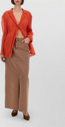 Alysi wrinkled effect shirt jacket