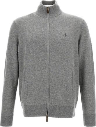 Polo Ralph Lauren Classic Zip-Up Pullover With Embroidered Logo