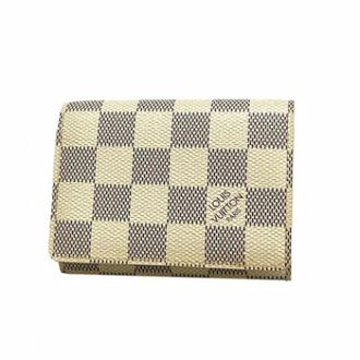 Louis Vuitton Pre-owned Wallets, female, Beige, Size: ONE SIZE Pre-owned Card Case