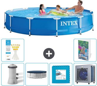 Intex Piscina Con Estructura Redonda - 366x76 Cm - 7-piezas S253