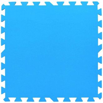 Bestway Tapiz De Suelo De Goma Para Piscinas O Spas Bestway 50x50 Cm Azul