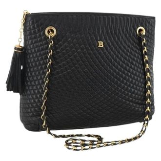 Bally Pre-owned Shoulder Bags, female, Black, Size: ONE SIZE Pre-owned Shoulder Bag