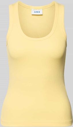 Jack & Jones Tanktop in Ripp-Optik Modell FRIDA in Hellgelb, Gr&ouml;&szlig;e XS