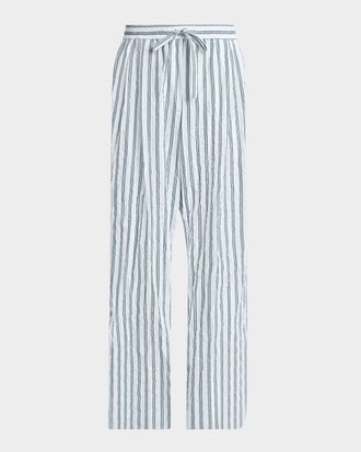 Dolce & Gabbana Men & apos;s Multi-Stripe Drawstring Lounge Pants
