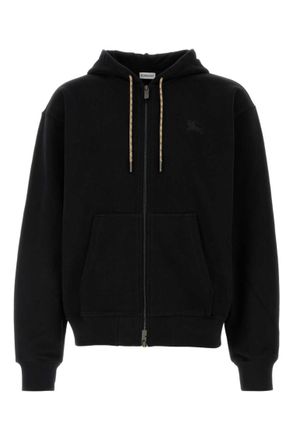 Burberry Black Logo Hood Sweatshirt