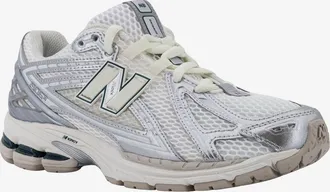 New Balance Mens Sneakers 1906r Silver Mesh-Rubber Trainers Mesh/rubber