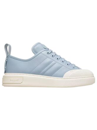 Bally Womens Medyn Leather Sneakers In Poolside