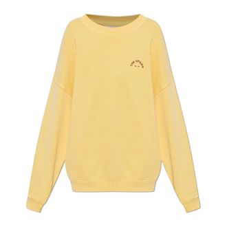 The Upside Paradise Coolum Crew - Dames - Sweatshirts - Geel - L - Katoen - Hoodies & sweatvesten