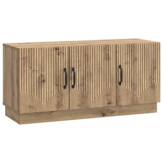 vidaXL Mueble De Tv Roble Artesanal 99 X 34,5 X 47 Cm Vidaxl