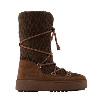 Moon Boot Winter Boots, female, Brown, 3 UK, Ltrack Boots