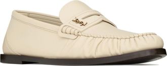 Saint Laurent Loafers, female, Beige, Size: 7 US Laurent Loafers