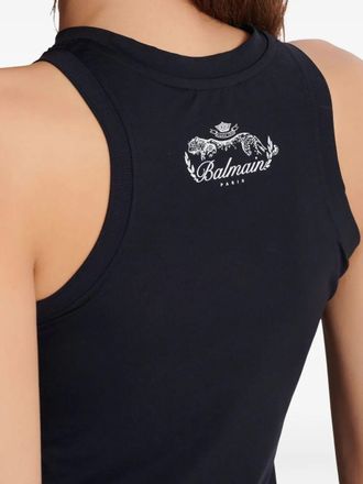 Mastermind Japan Black Cotton Foamy Long Sleeves Tee-Uomo