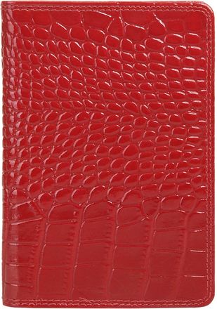 Bodenschatz Brieftasche BODENSCHATZ, Damen, rot, Leder, gl&auml;nzend, Kleinlederwaren Brieftasche, echt Leder