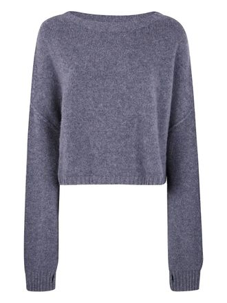 Kujten Nova cashmere sweater - women - Cashmere - 3 - Grey