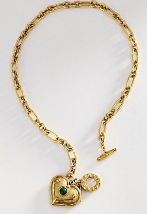 Alemais Jem Heart Charm Necklace