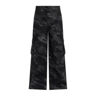 adidas Camo Broek - Heren - Wijde Broeken - Zwart - S - Broeken