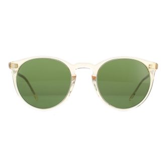 Oliver Peoples Mens Sunglasses OMalley 5183S 109452 Buff Green Crystal - Beige - One Size