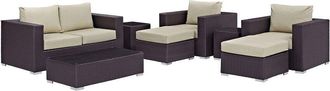 ModWay Convene 8-Piece Outdoor Patio Sofa Set