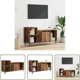 vidaXL Arredamento moderno - Mobile TV Legno vecchio 100 x 35 x 55 cm Legno multistrato