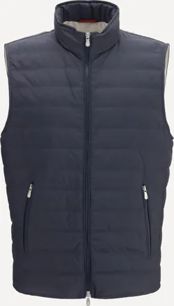 Brunello Cucinelli Gilet imbottito senza maniche Man XL