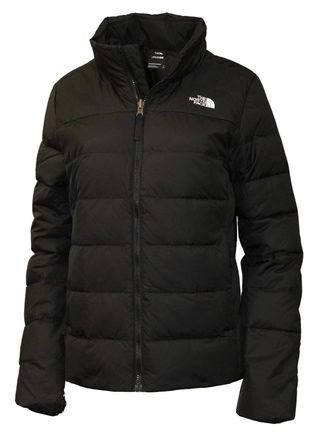 The North Face Flare II Puffer Jacket Womens Black 550-Down Insulated UPS1300