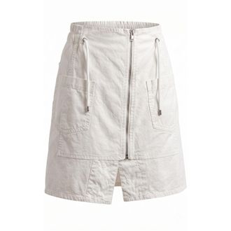 Mr & Mrs Italy White Material Women Womens Skirt