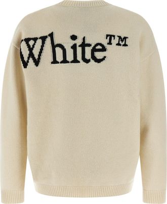 Off-white Womens Bicolor Wool Cardigan Clothing
