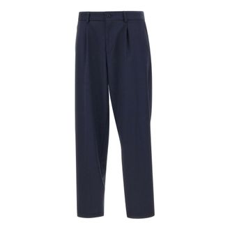 HUGO BOSS Hugo, Straight Trousers, male, Blue, Size: XL P-Phil Trousers