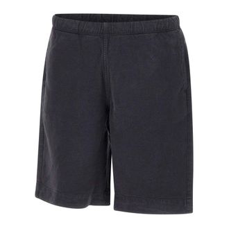 Paul Smith Casual Shorts, male, Blue, Size: XL Linen Blend Drawstring Shorts
