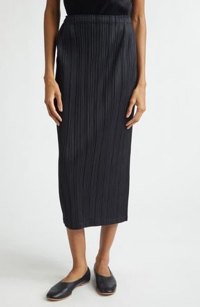 Pleats Please Issey Miyake Thicker Bottoms 1 Pleated Skirt in Black at Nordstrom, Size 3