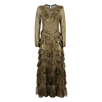 Ulla Johnson Donna, Abiti, Giallo, M, new