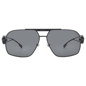 Versace Dark grey Navigator Mens Sunglasses VE2269 143387 62