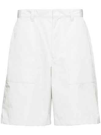 Prada Re-Nylon bermuda shorts - White