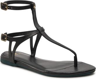 Patrizia Pepe Sandalo - Dames - Sandalen - Zwart - 38 EU - Leer - Schoenen
