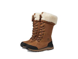 UGG Adirondack Tall Boot III Womens Lace-up Boots Chestnut : 8.5 B - Medium, Leather/Suede