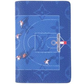 Louis Vuitton Pre-owned Business Card Case - Heren - Vintage Accessoires - Blauw - ONE Size - Vintage