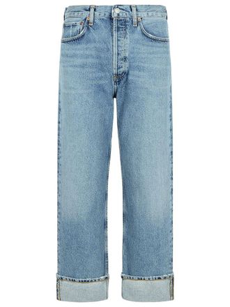 A Gold E Fran Light Blue Denim Jeans