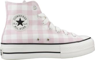 Converse Verhoogde Canvas Sneakers - Dames - Sneakers - Roze - 37 1/2 EU - Schoenen