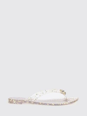 Casadei Sandalo a infradito in pvc glitter Casadei