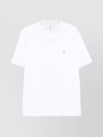 Brunello Cucinelli cotton logo t-shirt