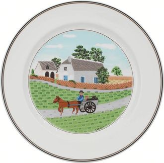 Villeroy & Boch Design Naif Dinner Plate: Going to Market