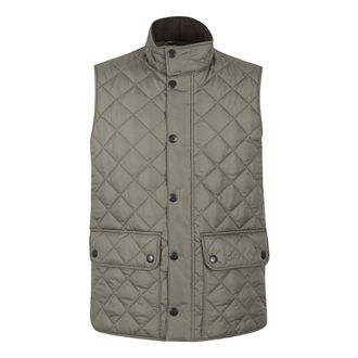 Barbour Vests, male, Green, Size: 2XL New Lowerdale Vest